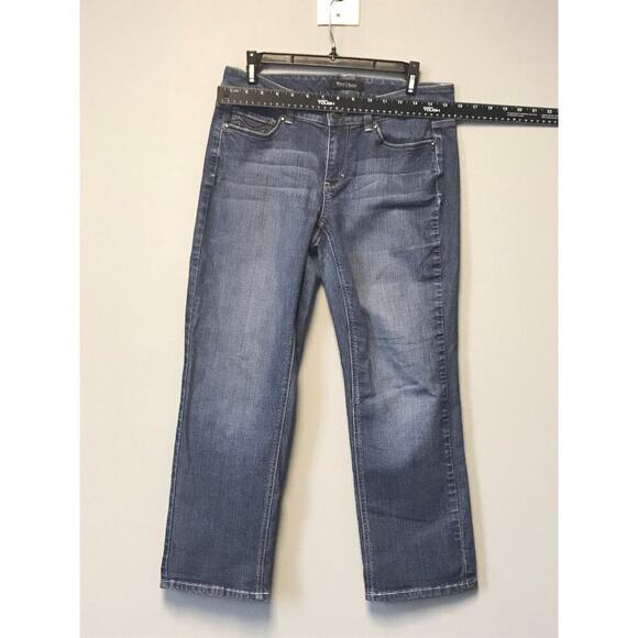 NWOT White House Black Market Medium Wash Women's Contour Jeans Size 8 - Picture 6 of 9